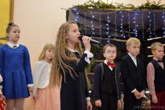 Святочнай праграмай "Падарунак Хрысту" адзначылі Божае Нараджэнне ў нядзельнай школе Пакроўскага сабора