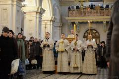 В день Крещения Господня архиепископ Артемий возглавил праздничное богослужение в Покровском соборе