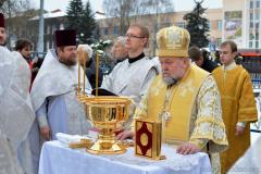 В день Крещения Господня архиепископ Артемий возглавил праздничное богослужение в Покровском соборе