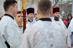 В день Крещения Господня архиепископ Артемий возглавил праздничное богослужение в Покровском соборе