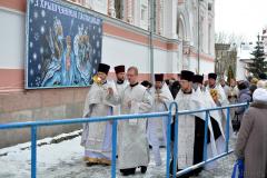 В день Крещения Господня архиепископ Артемий возглавил праздничное богослужение в Покровском соборе
