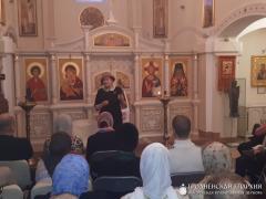 ​В храме святителя Луки состоялась лекция Натальи Волкович на тему «Мировоззрение русского религиозного философа А.С. Хомякова»