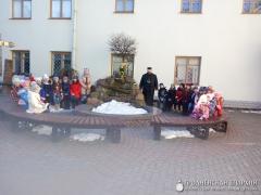 Воспитанники воскресной школы агрогородка Обухово посетили рождественскую выставку и батлейку в Гродненском музее истории религии