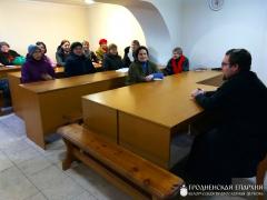 В библиотеке храма города Мосты провели лекцию о деятельности митрополита Иосифа (Семашко)