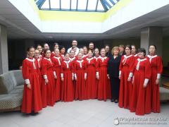 Архиерейская детская капелла «Октоих» посетила клинический центр «Психиатрия-Наркология»