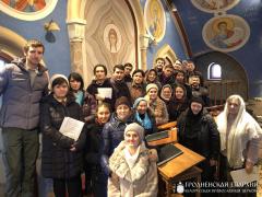 Архиерейский хор из Узбекистана посетил Свято-Елисаветинский монастырь