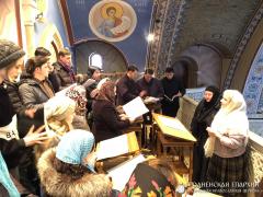 Архиерейский хор из Узбекистана посетил Свято-Елисаветинский монастырь