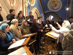 Архиерейский хор из Узбекистана посетил Свято-Елисаветинский монастырь