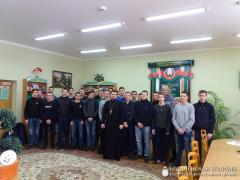 Священник провел беседу о сквернословии в Скидельском лицее