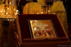 В день памяти Собора новомучеников и исповедников архиепископ Артемий совершил литургию в Покровском соборе