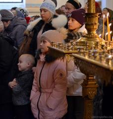 В день памяти Собора новомучеников и исповедников архиепископ Артемий совершил литургию в Покровском соборе