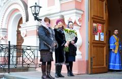 В праздник Сретения Господня архиепископ Артемий возглавил литургию в Покровском соборе