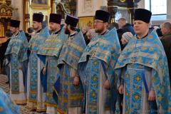 В праздник Сретения Господня архиепископ Артемий возглавил литургию в Покровском соборе