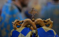 В праздник Сретения Господня архиепископ Артемий возглавил литургию в Покровском соборе