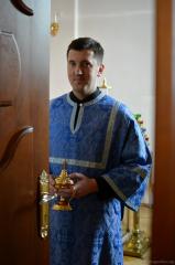 В праздник Сретения Господня архиепископ Артемий возглавил литургию в Покровском соборе