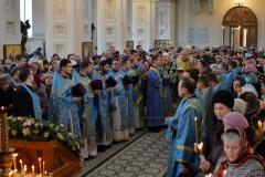 В праздник Сретения Господня архиепископ Артемий возглавил литургию в Покровском соборе