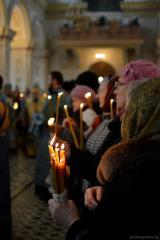 В праздник Сретения Господня архиепископ Артемий возглавил литургию в Покровском соборе