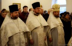 Архиепископ Артемий совершил чин освящения храма в честь Августовской иконы Божией Матери