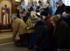 Архиепископ Артемий совершил чин освящения храма в честь Августовской иконы Божией Матери