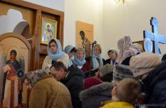 Архиепископ Артемий совершил чин освящения храма в честь Августовской иконы Божией Матери