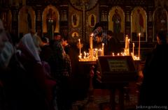 В Неделю сыропустную Владыка Артемий возглавил вечерню с чином прощения в Покровском соборе