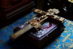 В Неделю сыропустную Владыка Артемий возглавил вечерню с чином прощения в Покровском соборе