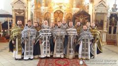 В храме агрогородка Озеры состоялось соборное богослужение духовенства Скидельского благочиния