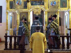В храме святителя Николая поселка Берестовица состоялось соборное богослужение