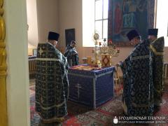 В храме святителя Николая поселка Берестовица состоялось соборное богослужение
