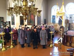 В храме святителя Николая поселка Берестовица состоялось соборное богослужение