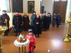 В храме святителя Николая поселка Берестовица состоялось соборное богослужение