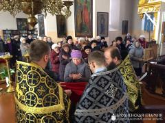 В храме святителя Николая поселка Берестовица состоялось соборное богослужение