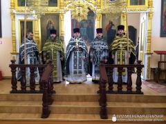 В храме святителя Николая поселка Берестовица состоялось соборное богослужение