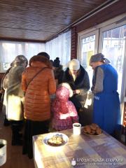 Прихожане храма агрогородка Обухово совершили паломничество в Свято-Елисеевский Лавришевский монастырь