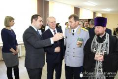 Священник принял участие в праздничных мероприятиях, посвященных 100-летию Вооруженных Сил Беларуси