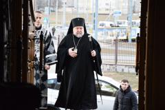Высокопреосвященнейший Артемий возглавил чтение Великого канона в храме в честь Собора Всех Белорусских Святых