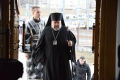 Высокопреосвященнейший Артемий возглавил чтение Великого канона в храме в честь Собора Всех Белорусских Святых