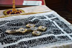 Высокопреосвященнейший Артемий возглавил чтение Великого канона в храме в честь Собора Всех Белорусских Святых