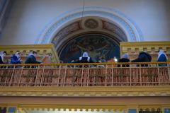 В канун праздника Входа Господня в Иерусалим архиепископ Артемий совершил всенощное бдение в кафедральном соборе Гродно