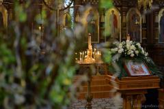 В канун праздника Входа Господня в Иерусалим архиепископ Артемий совершил всенощное бдение в кафедральном соборе Гродно