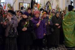 В канун праздника Входа Господня в Иерусалим архиепископ Артемий совершил всенощное бдение в кафедральном соборе Гродно