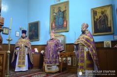 Архиепископ Артемий совершил Божественную литургию в храме Благовещения Пресвятой Богородицы деревни Житомля Архиепископ Артемий совершил Божественную литургию в храме Благовещения Пресвятой Богородицы деревни Житомля