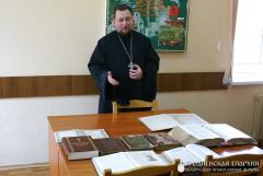 Священник встретился с военнослужащими пограничной комендатуры агрогородка Поречье Священник встретился с военнослужащими пограничной комендатуры агрогородка Поречье