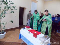 Священники Щучинского благочиния посетили Василишковский дом-интернат для детей-инвалидов с особенностями психофизического развития