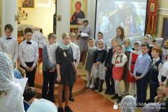 Пасхальный утренник на приходе Мефодия и Кирилла города Волковыска