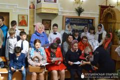 Пасхальный утренник на приходе Мефодия и Кирилла города Волковыска