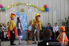 Пасхальный утренник в храме Святой Троицы поселка Зельва