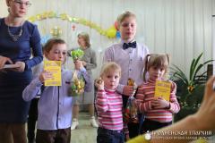 Пасхальный утренник в храме Святой Троицы поселка Зельва