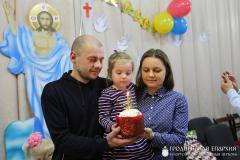 Пасхальный утренник в храме Святой Троицы поселка Зельва
