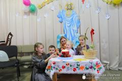 Пасхальный утренник в храме Святой Троицы поселка Зельва